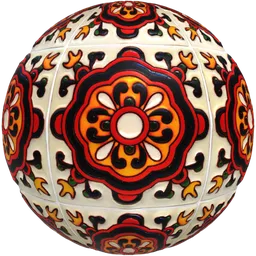 Ember Bloom Mosaic Tile