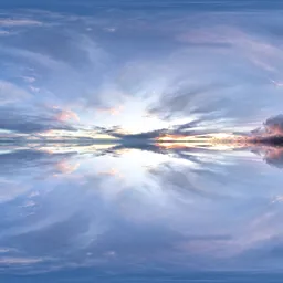 Infinite Real Sky - Dramatic Sunset