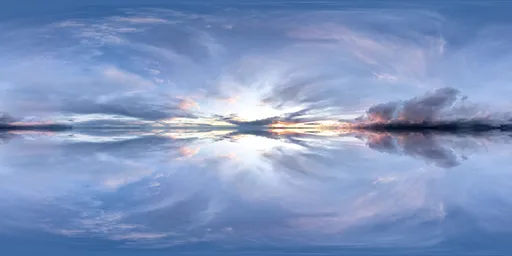 Infinite Real Sky - Dramatic Sunset