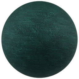 Striped Fabric Turquoise