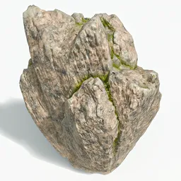 Mountain Rock Jagged