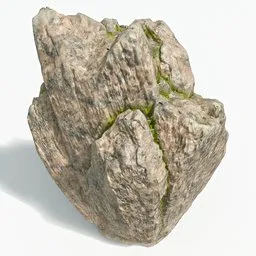 Mountain Rock Jagged