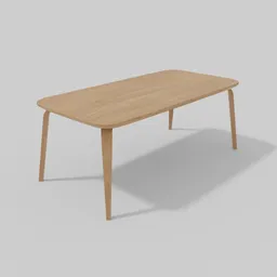Gubi Rectangular Table