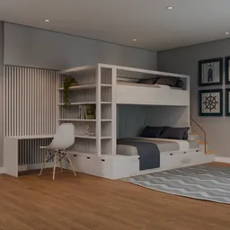 Elegant children's room