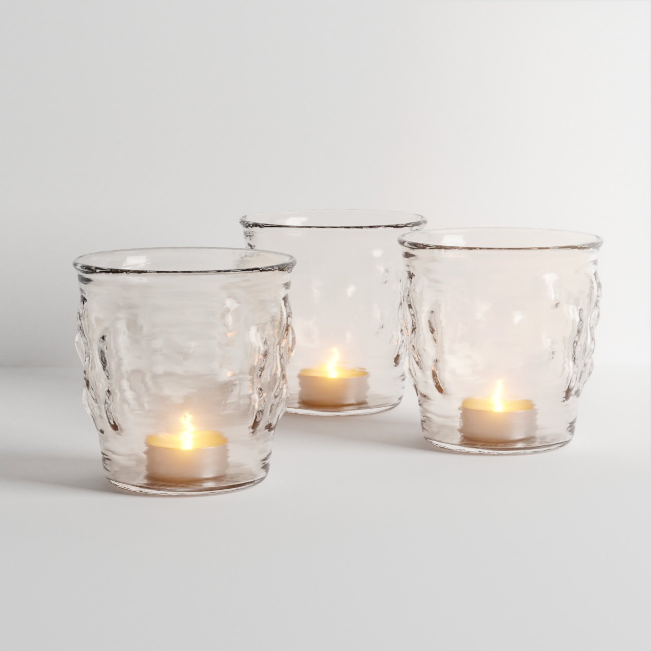 Candles in Glass Decoration | 3D Decoration Set models | BlenderKit