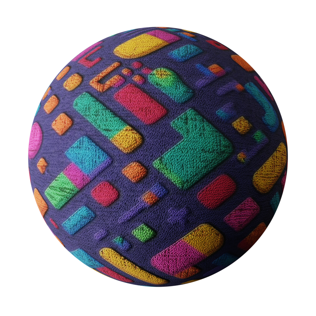 90s Arcade Carpet | FREE floor materials | BlenderKit