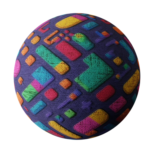 90s Arcade Carpet FREE floor materials BlenderKit