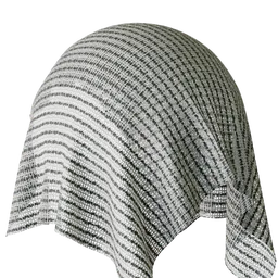 Stripe Black Sheer