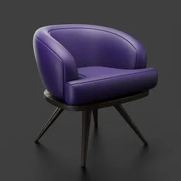 Chair Purple