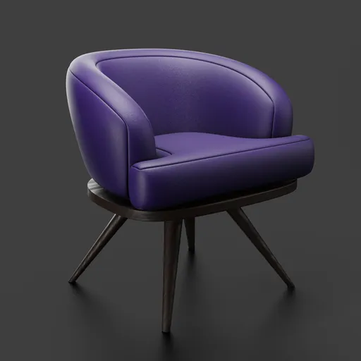 Chair Purple