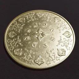 Coin Gold Ornamental