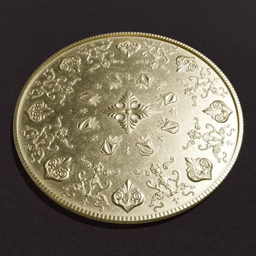 Coin Gold Ornamental
