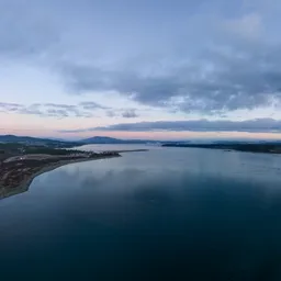 Cloudy Twilight Sunrise Ocean