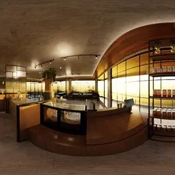 Coffe Shop Morning Behind Counter