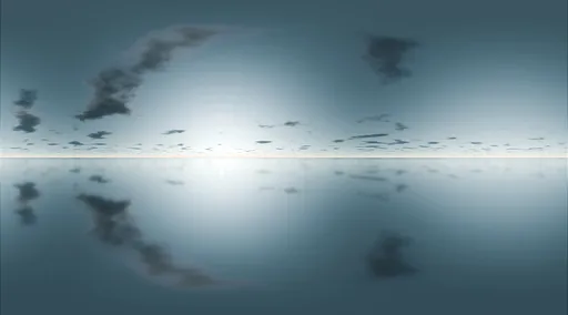 Soft Blue Ocean Sky
