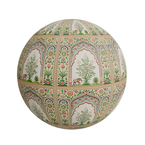 Mughal style decorative archway