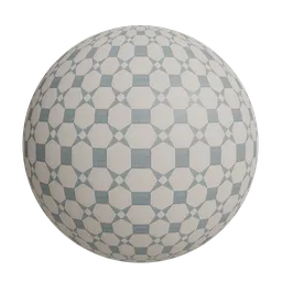Roman style mosaic flooring