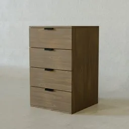 Wooden Drawer Cabinet