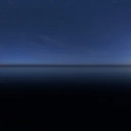 Nighttime HDRI of the Starry Sky