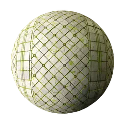 Stylized Tiles Diamond