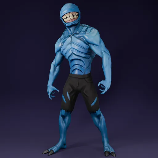 Creepy Laughter - Rigged