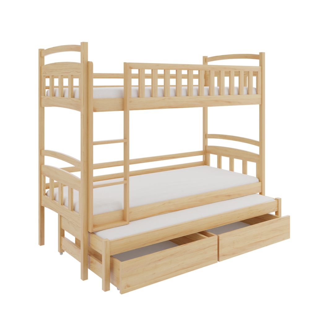 Bunk Bed FREE 3D Bed Models BlenderKit