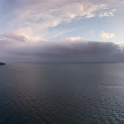 Aerial Ocean Coast Sunset