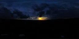 Dramatic Sunset - Clouds