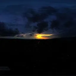 Dramatic Sunset - Clouds