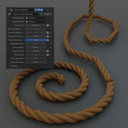 Curve to Rope Generator