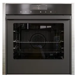 Detailed 3D model of a modern black Neff built-in oven created in Blender, ideal for kitchen design visualizations.