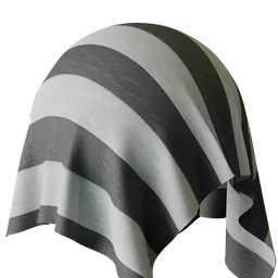 Stripe Grey Sheer
