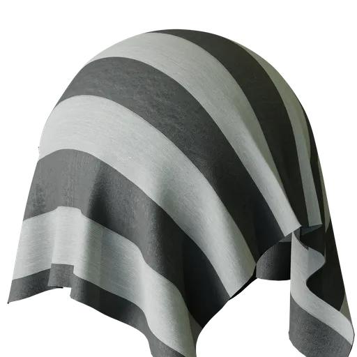 Stripe Grey Sheer