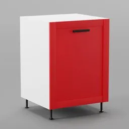 Kitchen lower cabinet 60cm (1 door)