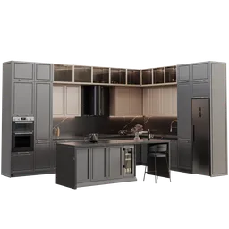 Neoclassic kitchen F