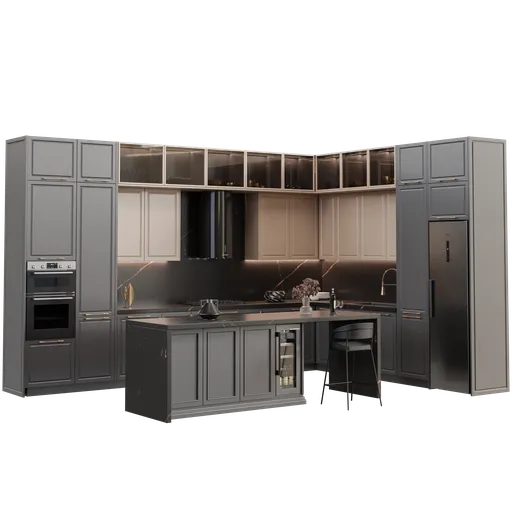 Neoclassic kitchen F