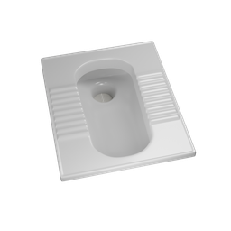 "High-quality 3D model of a squat toilet commonly found in Asian countries including China, India, and Indonesia. Created with Blender 3D software, this model features intricate details such as a feed trough and deep chasm. Perfect for architectural and cultural projects."