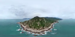 Green tree mountain cloud bluesky