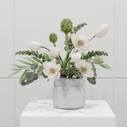 White Floral Arrangement