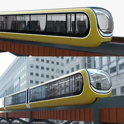 Monorail train concept