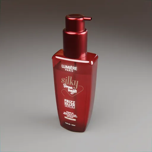 Fictional leave in hair serum