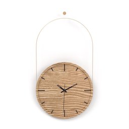 Minimalist Wooden Wall Clock