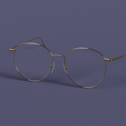 Gold glasses