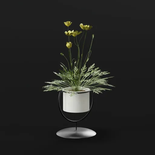 Meadow Buttercup Pot