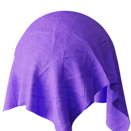 Purple fabric
