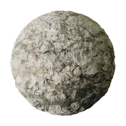 Chalky Beige Coastal Rock