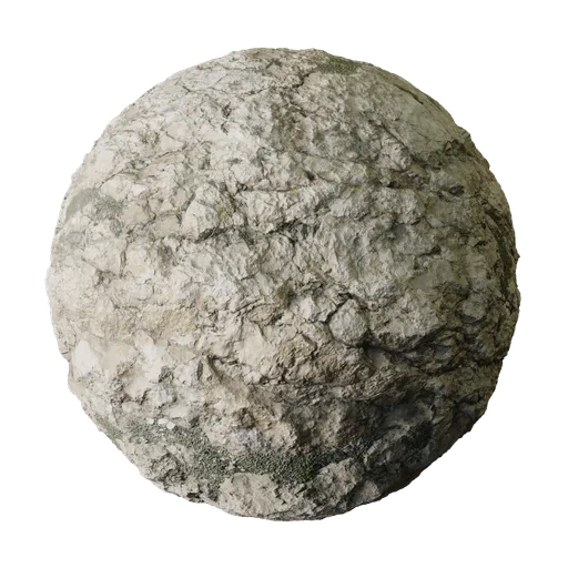 Chalky Beige Coastal Rock