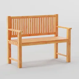 Basic Wooden Bench