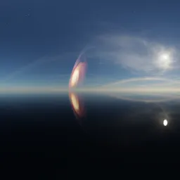 Sci-fi Pure Sky Sunset