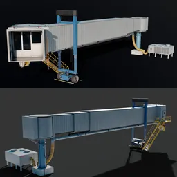 Game-ready Jetway airport